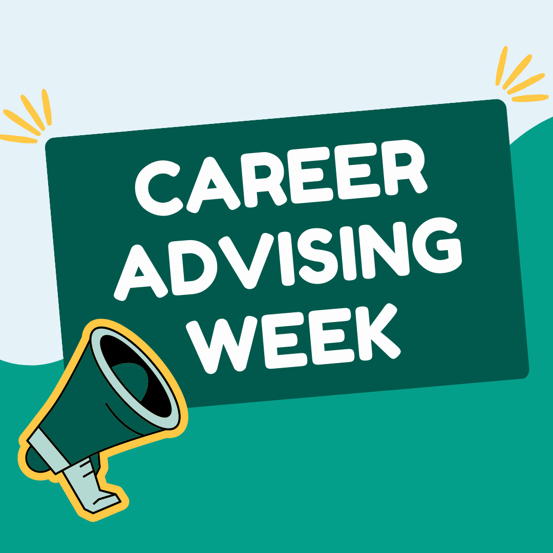Career Advising Week save the date graphic